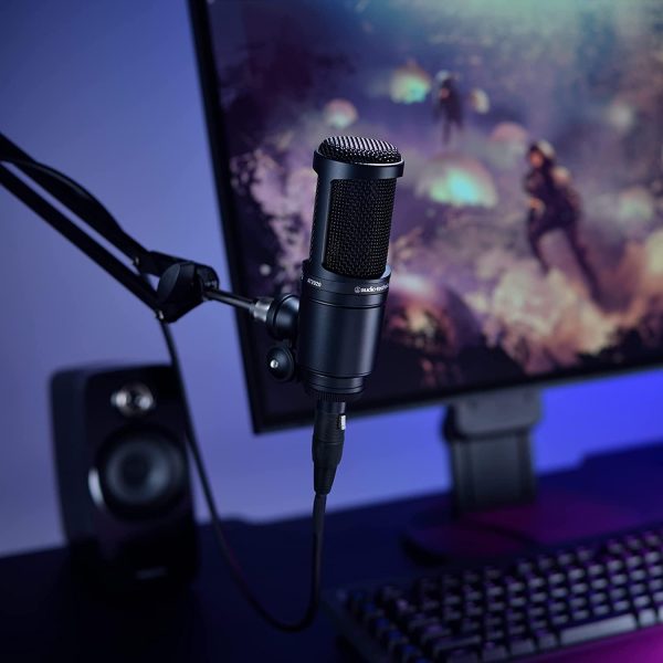 Audio-Technica AT2020 - Micrófono de Condensador Cardioide Negro - Imagen 14