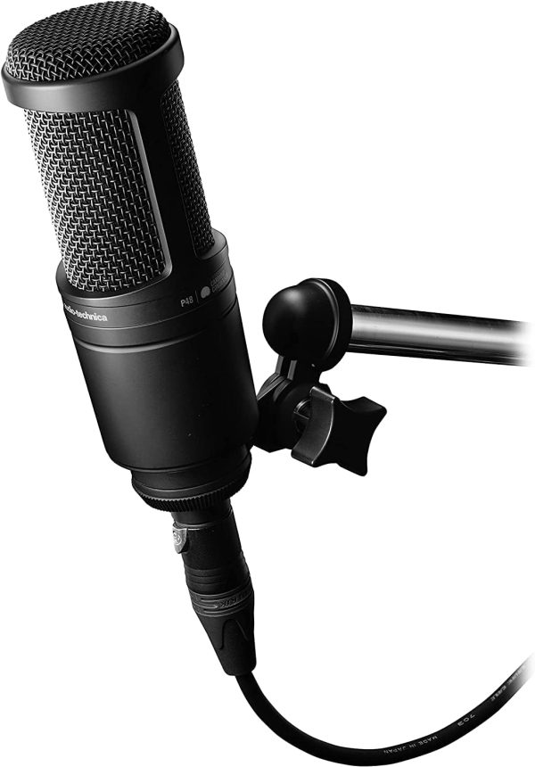 Audio-Technica AT2020 - Micrófono de Condensador Cardioide Negro - Imagen 4