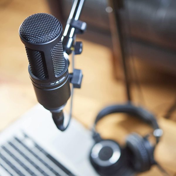 Audio-Technica AT2020 - Micrófono de Condensador Cardioide Negro - Imagen 12